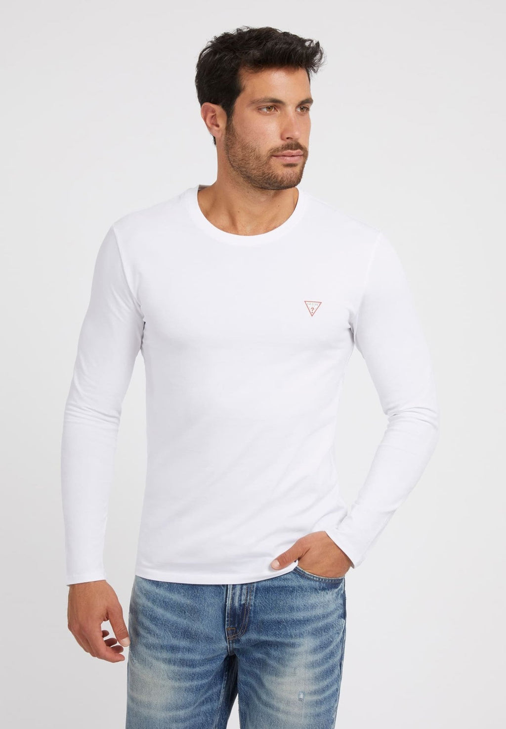 CORE TEE - Long sleeved top - weiß