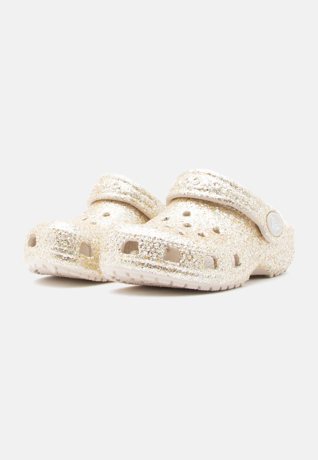 CLASSIC CHUNKY GLITTER - Mules - sandstone