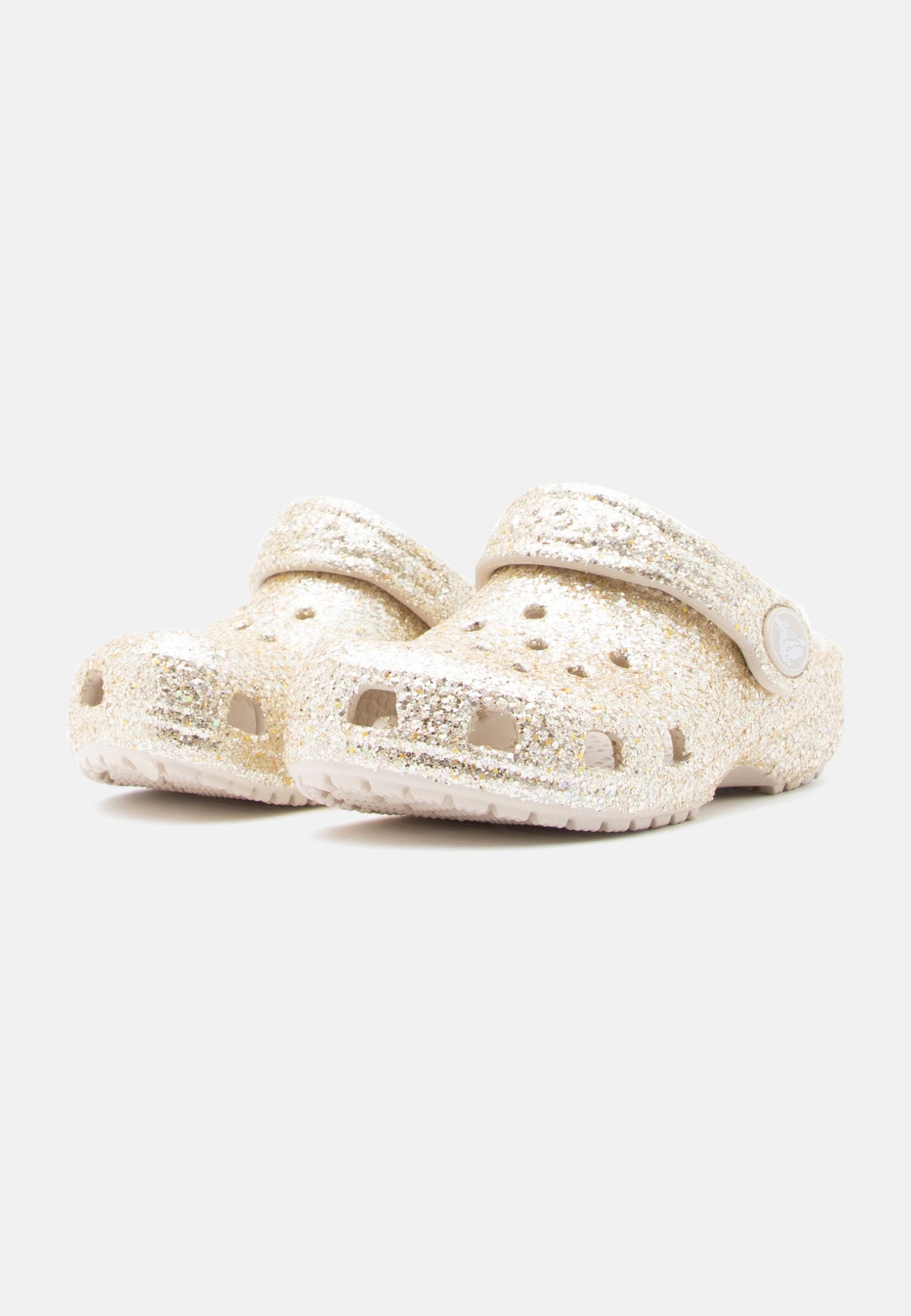 CLASSIC CHUNKY GLITTER - Mules - sandstone