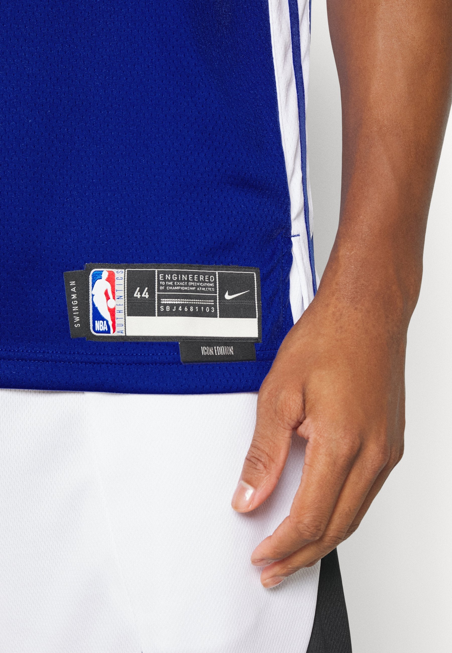 NBA STEPHEN CURRY GOLDEN STATE WARRIOS ICON JERSEY - Club wear - rush blue/curry stephen