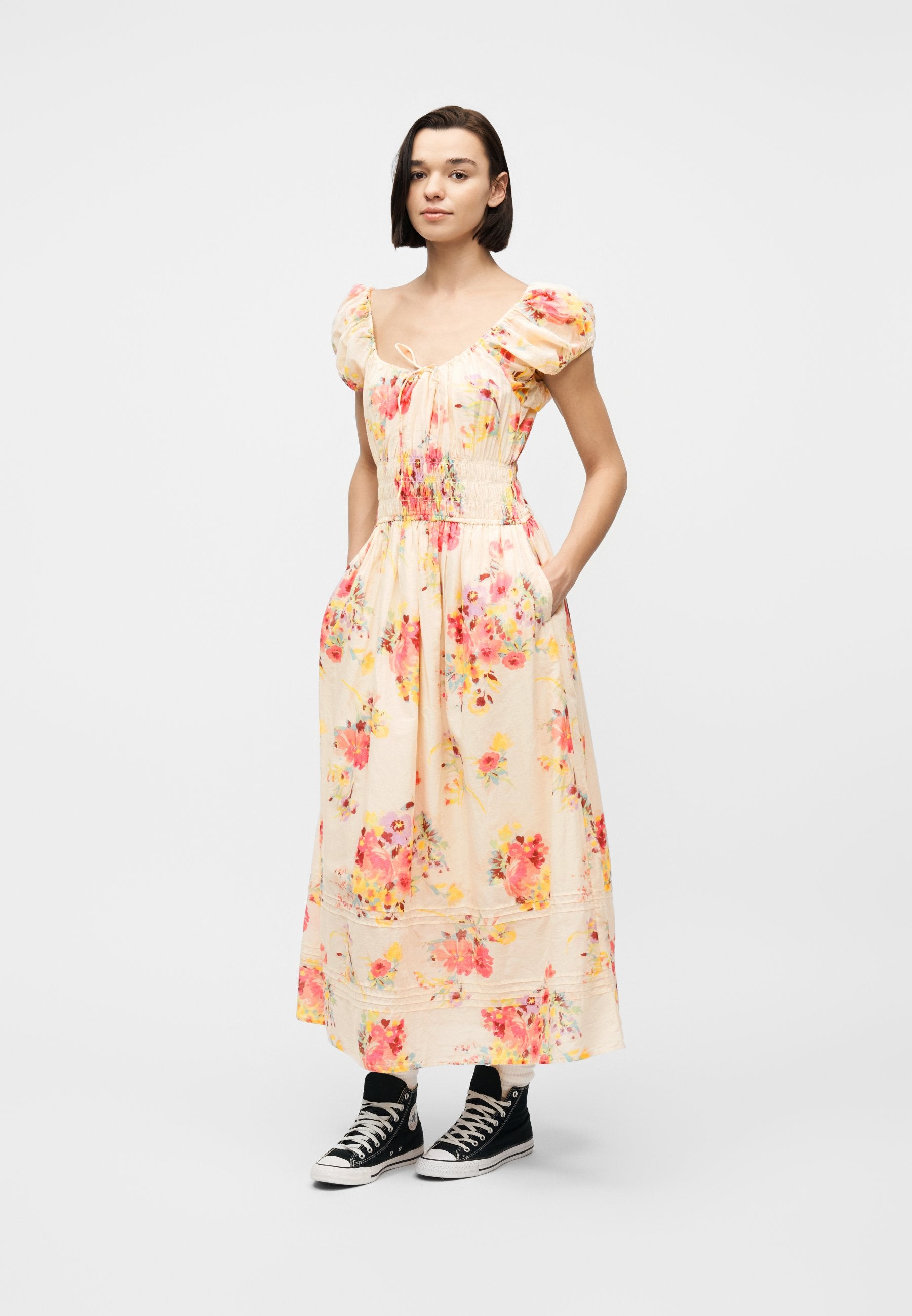 MIDI DRESS - Maxi dress - multi-coloured