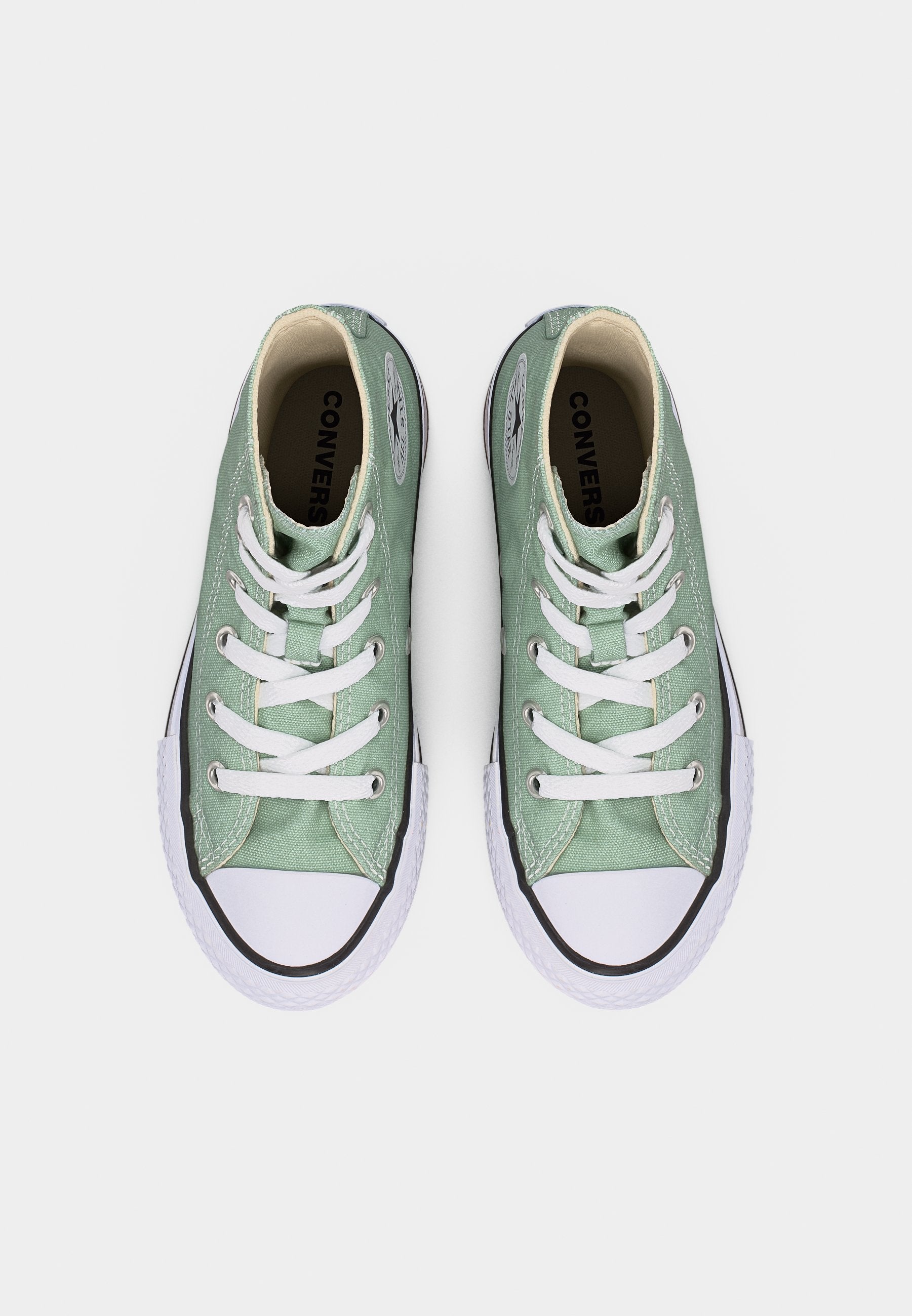 CHUCK TAYLOR ALL STAR LIFT PLATFORM UNISEX - High-top trainers - thyme again/white/natural ivory