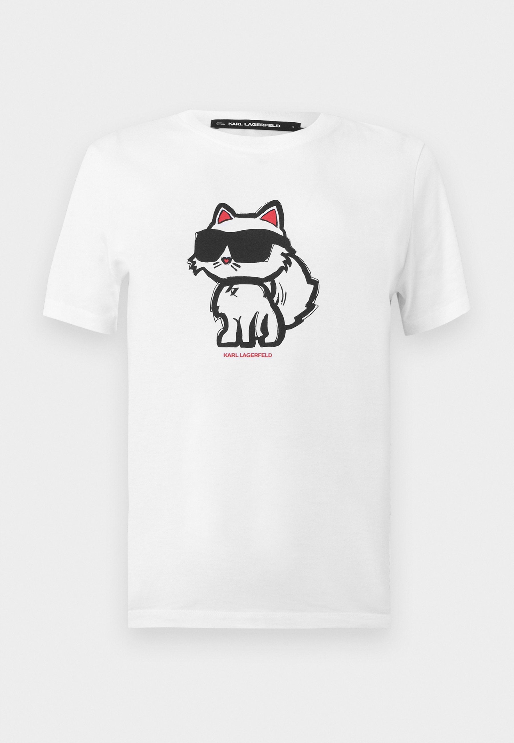IKON CHOUPETTE - Print T-shirt - white