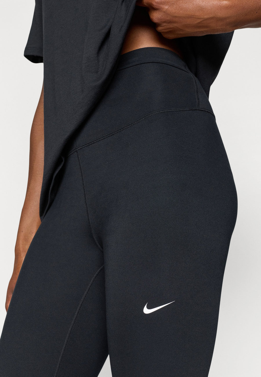 ONE - Leggings - black/white