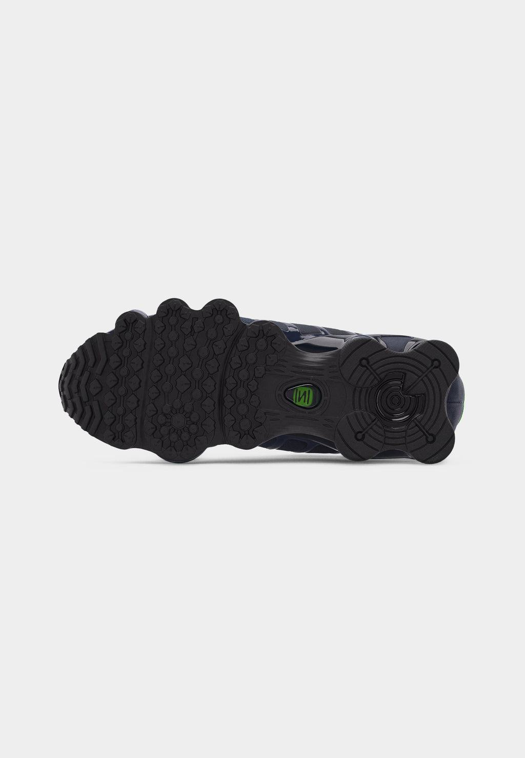 SHOX TL UNISEX - Trainers - thunder blue/black/obsidian/green strike