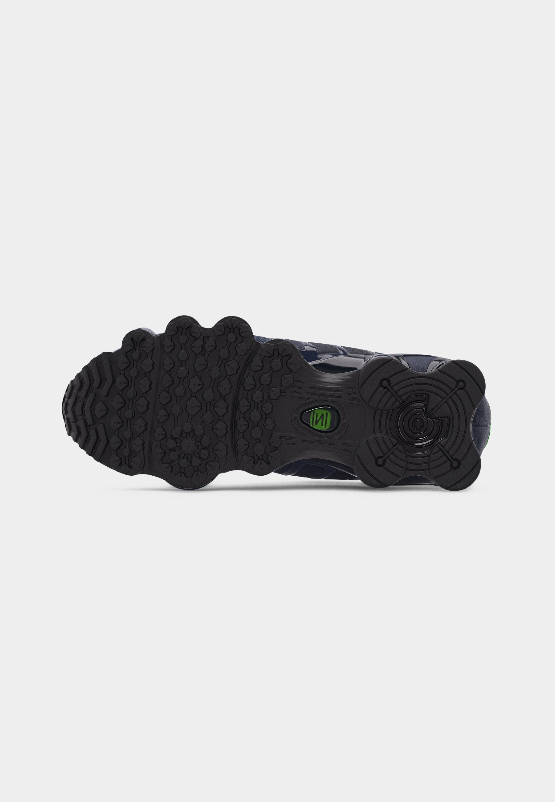 SHOX TL UNISEX - Trainers - thunder blue/black/obsidian/green strike
