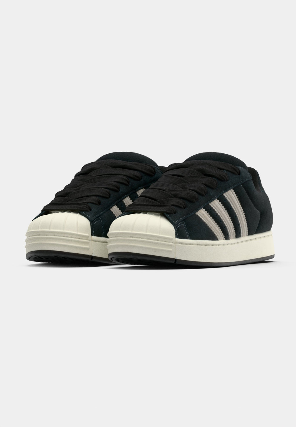 SUPERSTAR ST - Skate shoes - core black/core white/clear sky