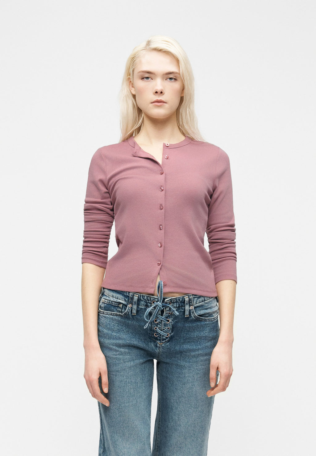 CARDI - Cardigan - mauve vaporeux