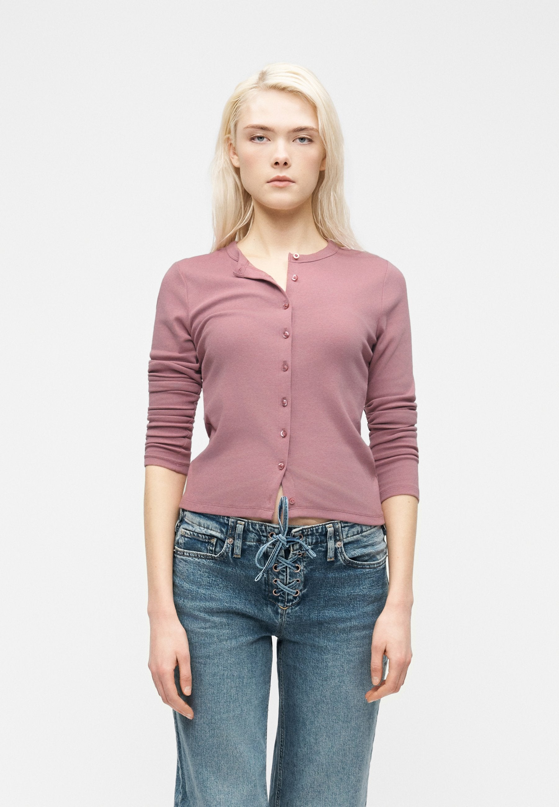 CARDI - Cardigan - wispy mauve