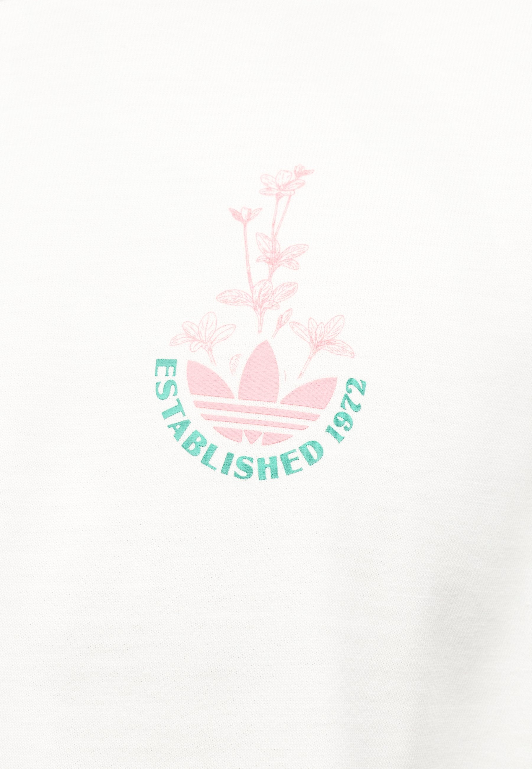 BOTANICAL GRAPHIC OVERSIZED TEE UNISEX - Print T-shirt - white