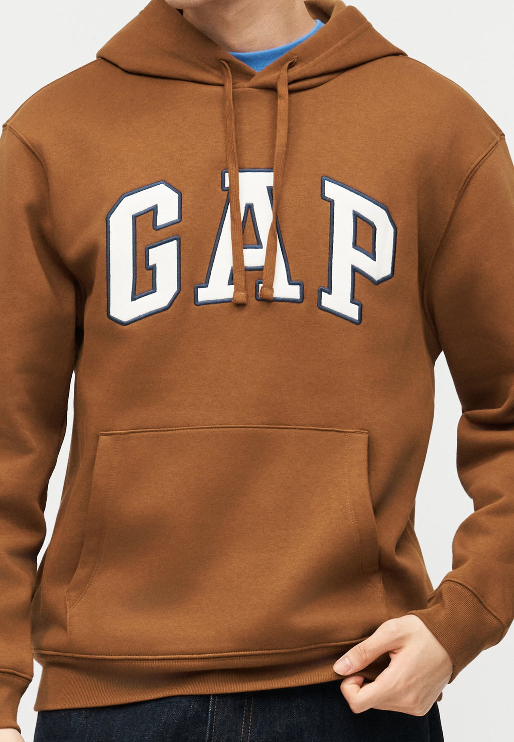HERITAGE LOGO - Hoodie - rich ginger