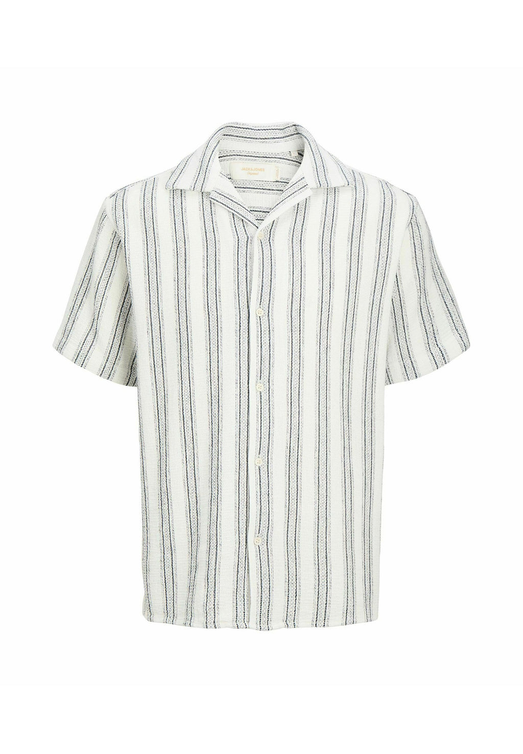 JORCOBA STRIPE RESORT SHIRT SS SN - Chemise - cloud dancer