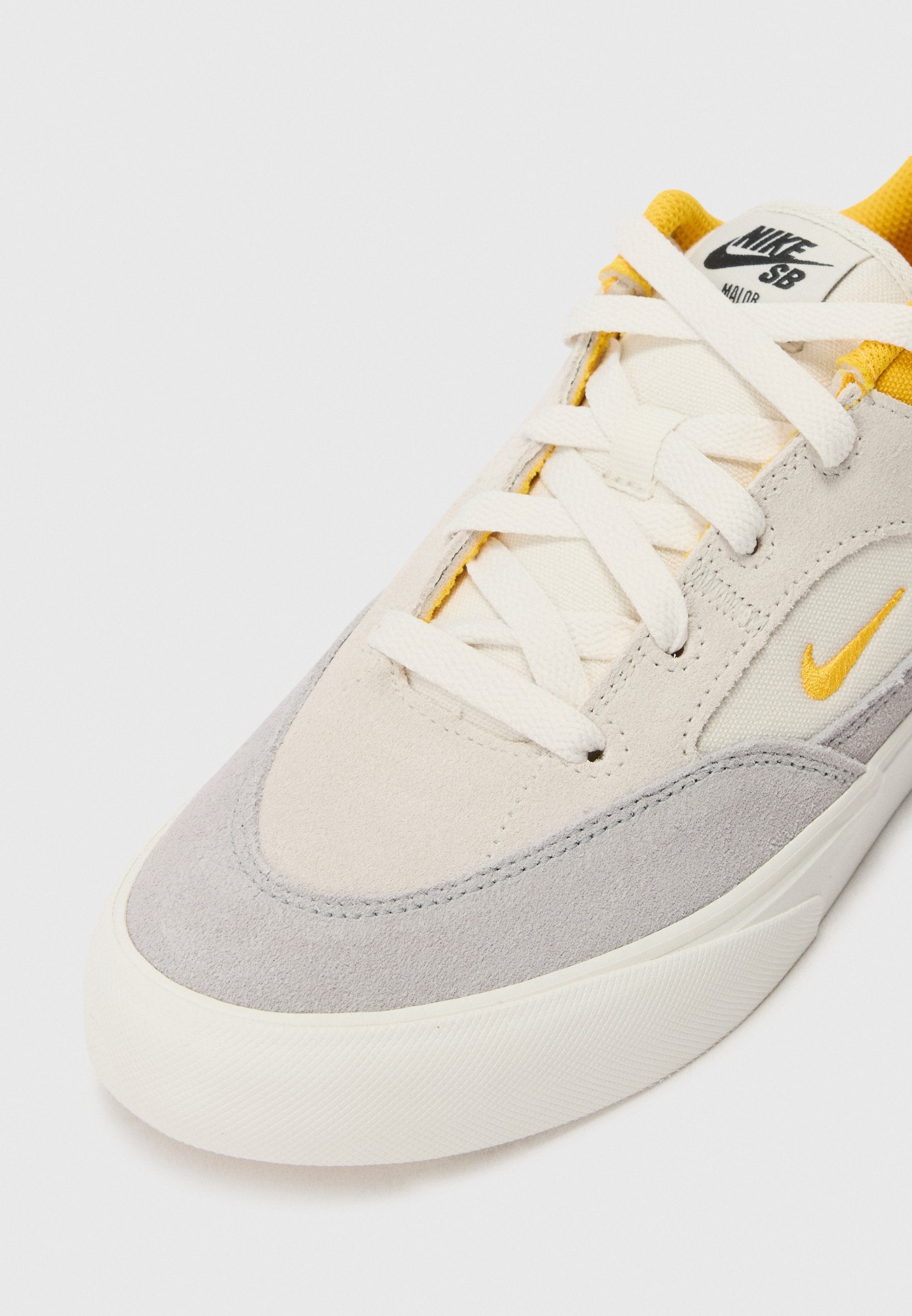 MALOR UNISEX - Baskets skate - platine/or universitaire/gris loup/blanc sommet