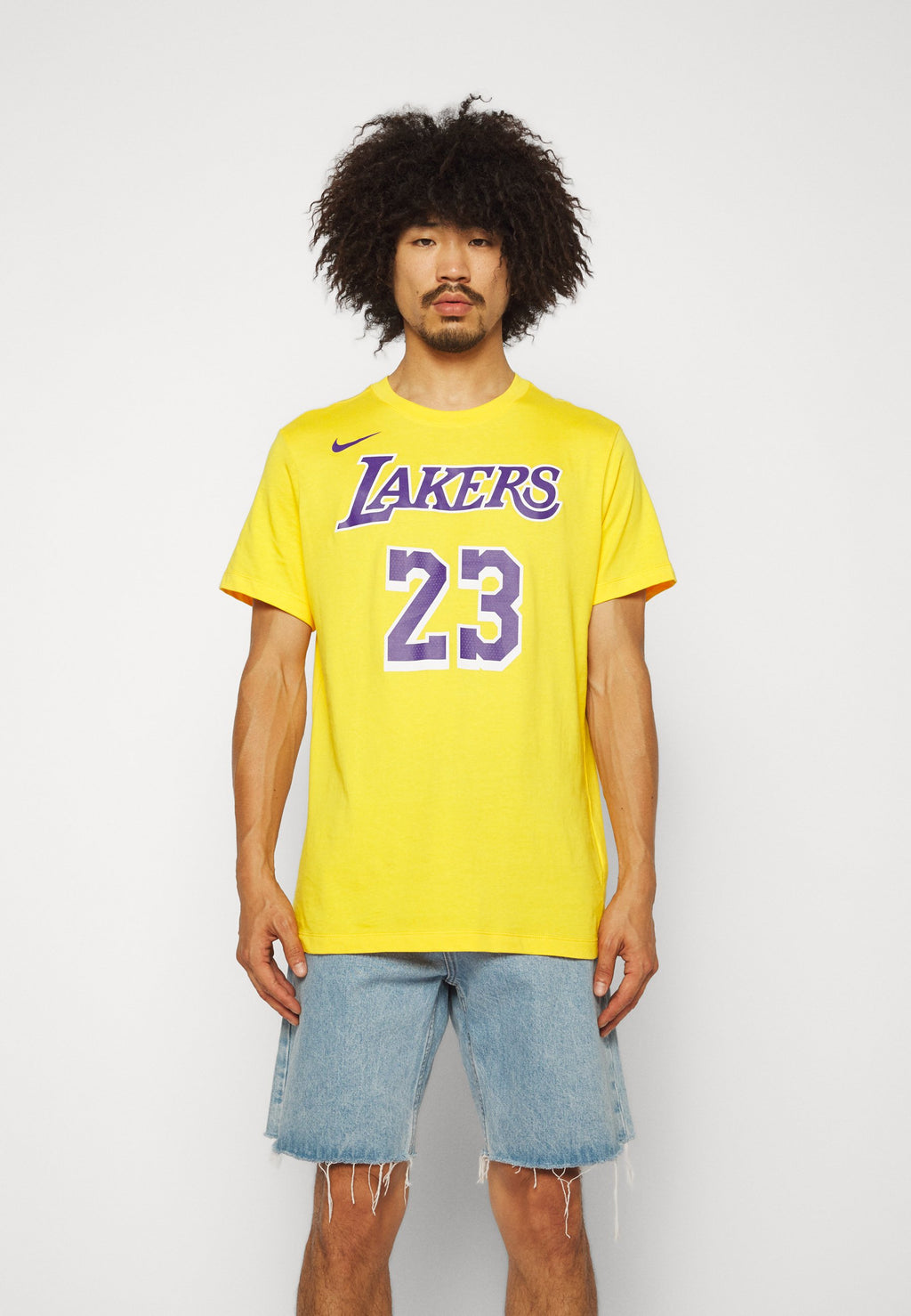 LOS ANGELES LAKERS TEE LUKA DONCIC - Tenue de club - jaune