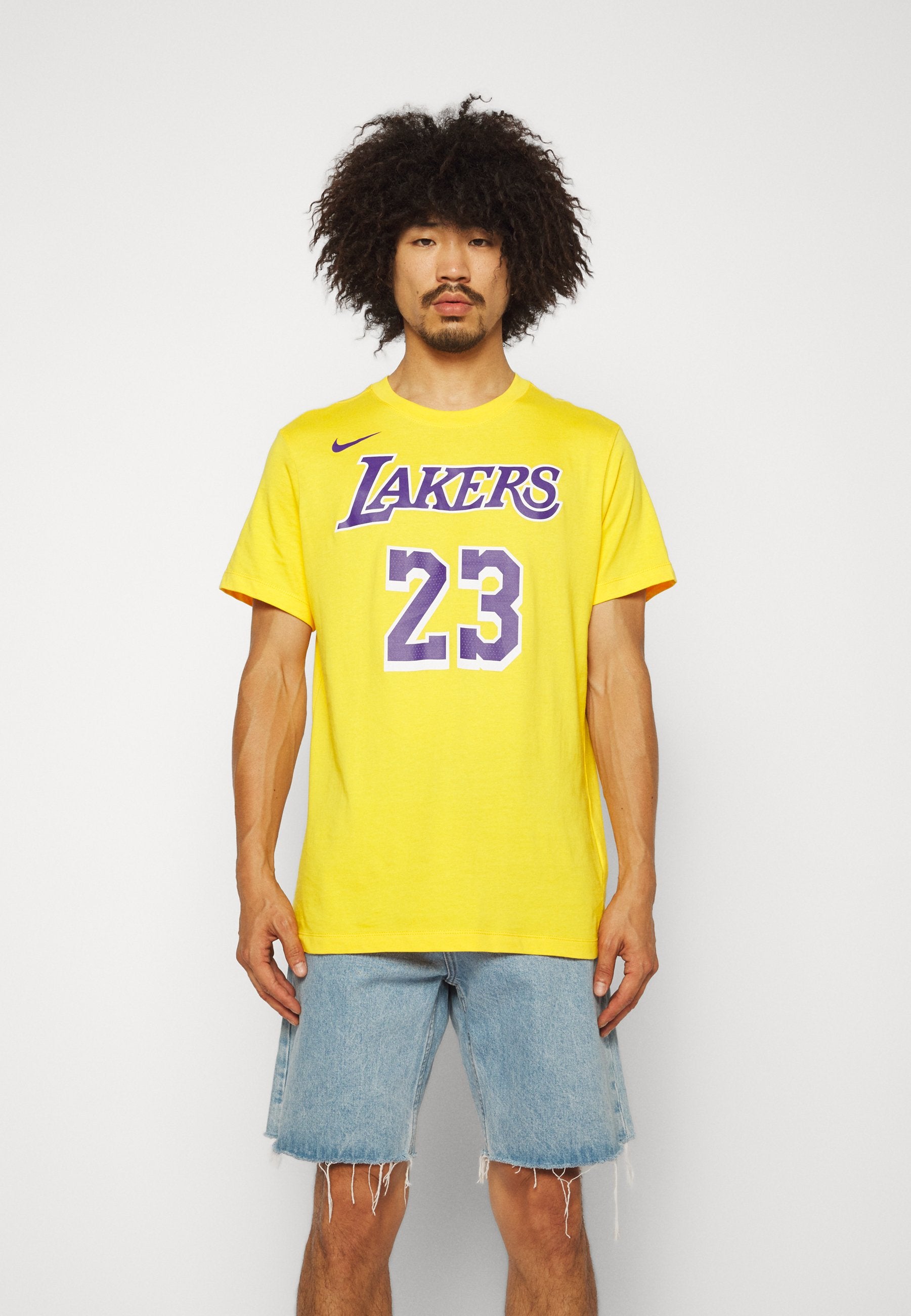 LOS ANGELES LAKERS TEE LUKA DONCIC - Tenue de club - jaune