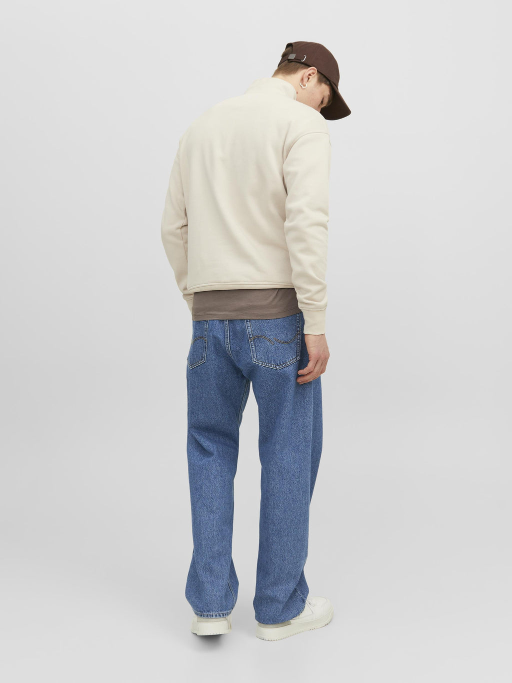 gy fit JJIALEX JJORIGINAL SBD 301 NOOS - Baggy Jeans - blue denim