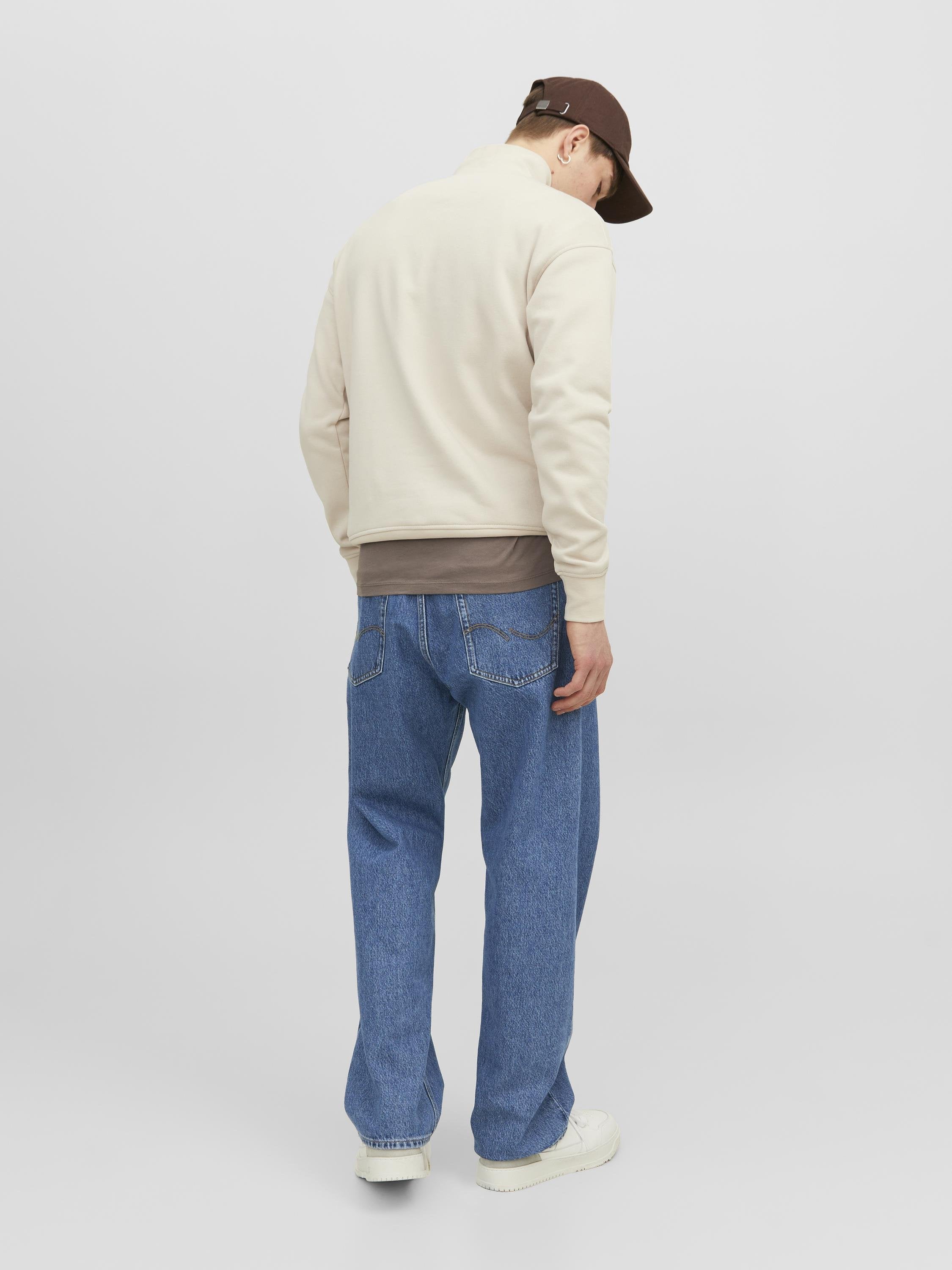gy fit JJIALEX JJORIGINAL SBD 301 NOOS - Baggy Jeans - blue denim