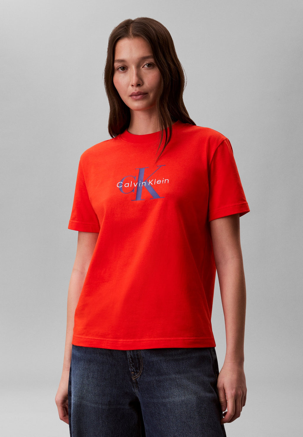 HERO CLASSIC MONOLOGO - Print T-shirt - orange
