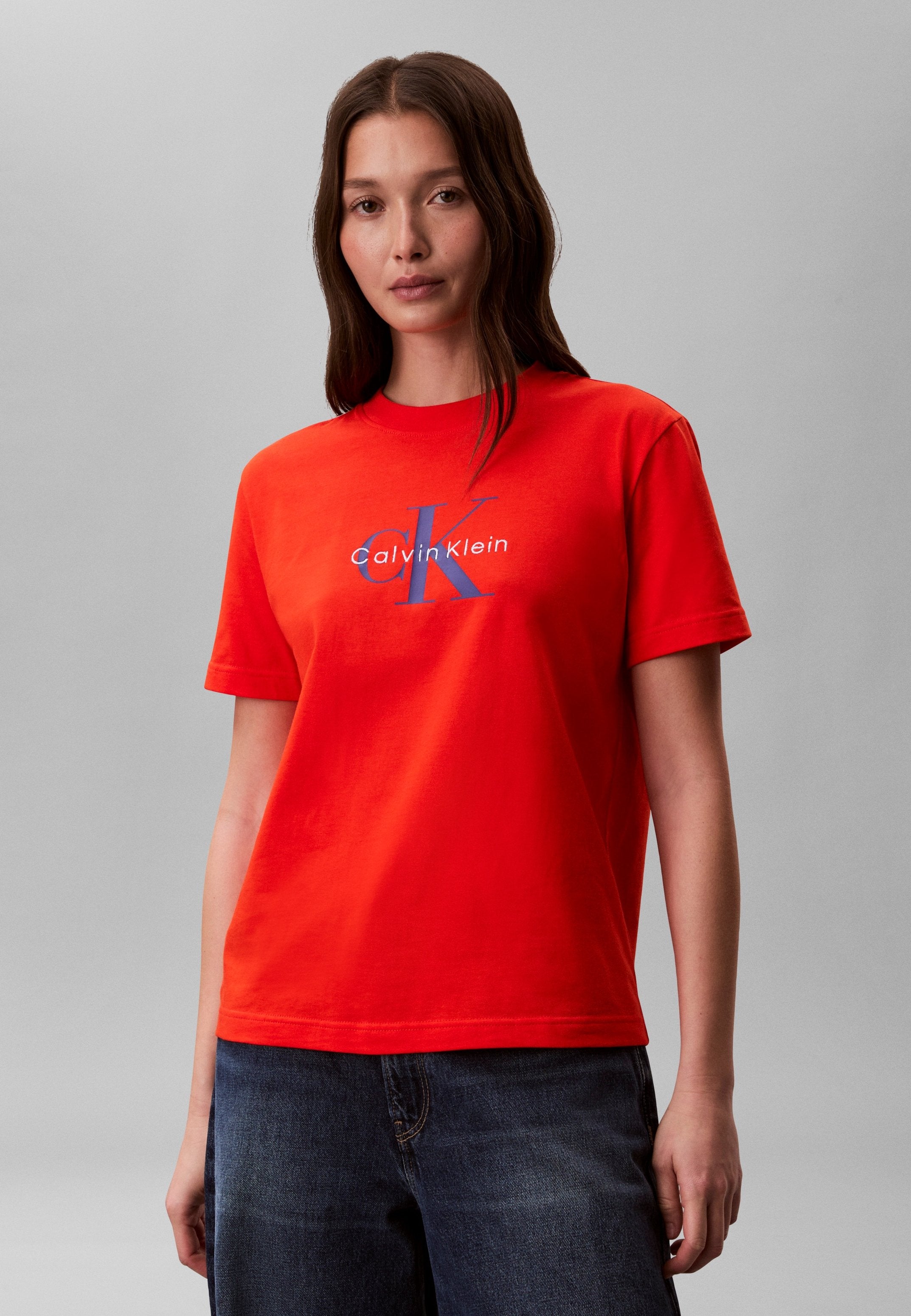 HERO CLASSIC MONOLOGO - Print T-shirt - orange