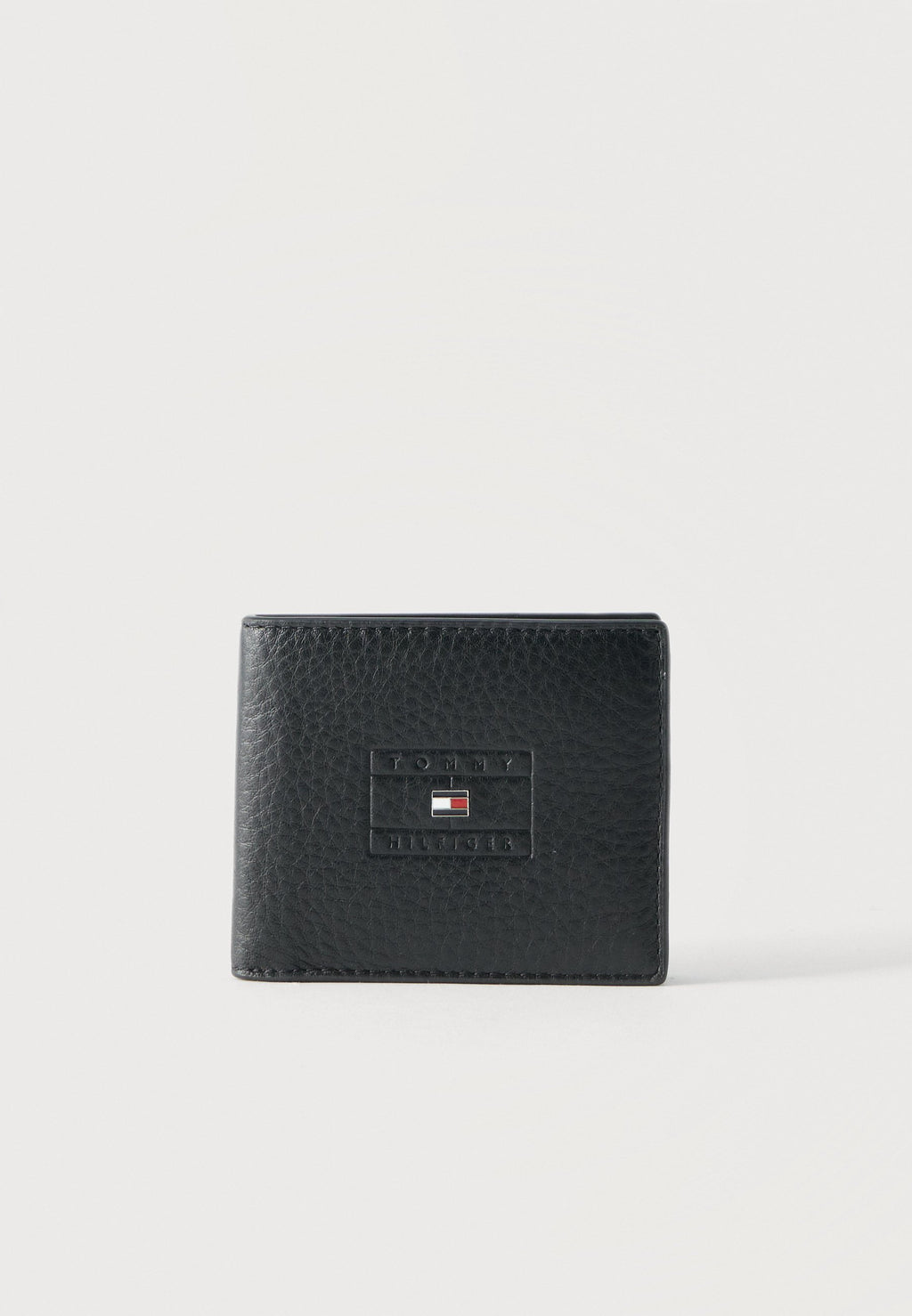 PORTEFEUILLE EN CUIR PLIANT DÉCONTRACTÉ POUR CARTES DE CRÉDIT - Portefeuille - noir