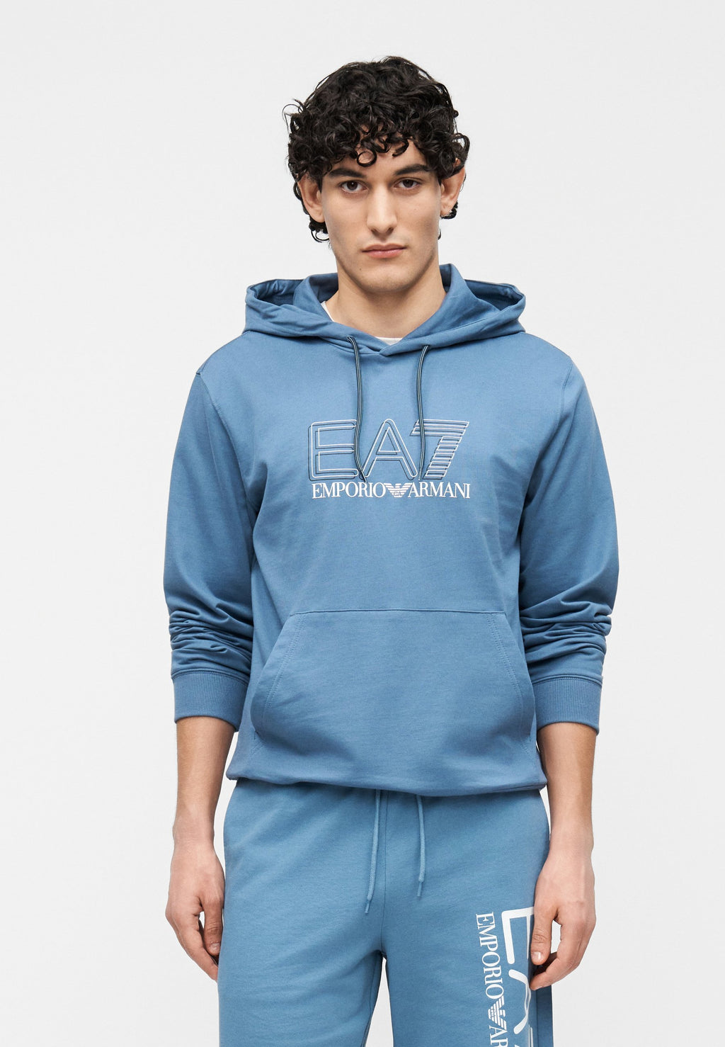 TRAIN VISIBILITY HOODIE UNISEX - Hoodie - blue horizon