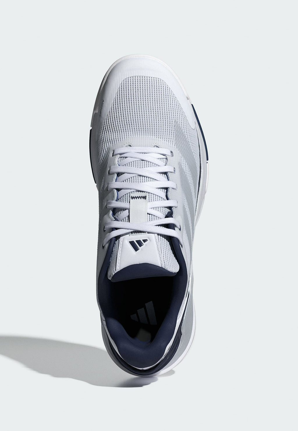 CRAZYQUICK LIGHTSTRIKE PADEL - Padel shoes - cloud white   silver metallic   dark blue