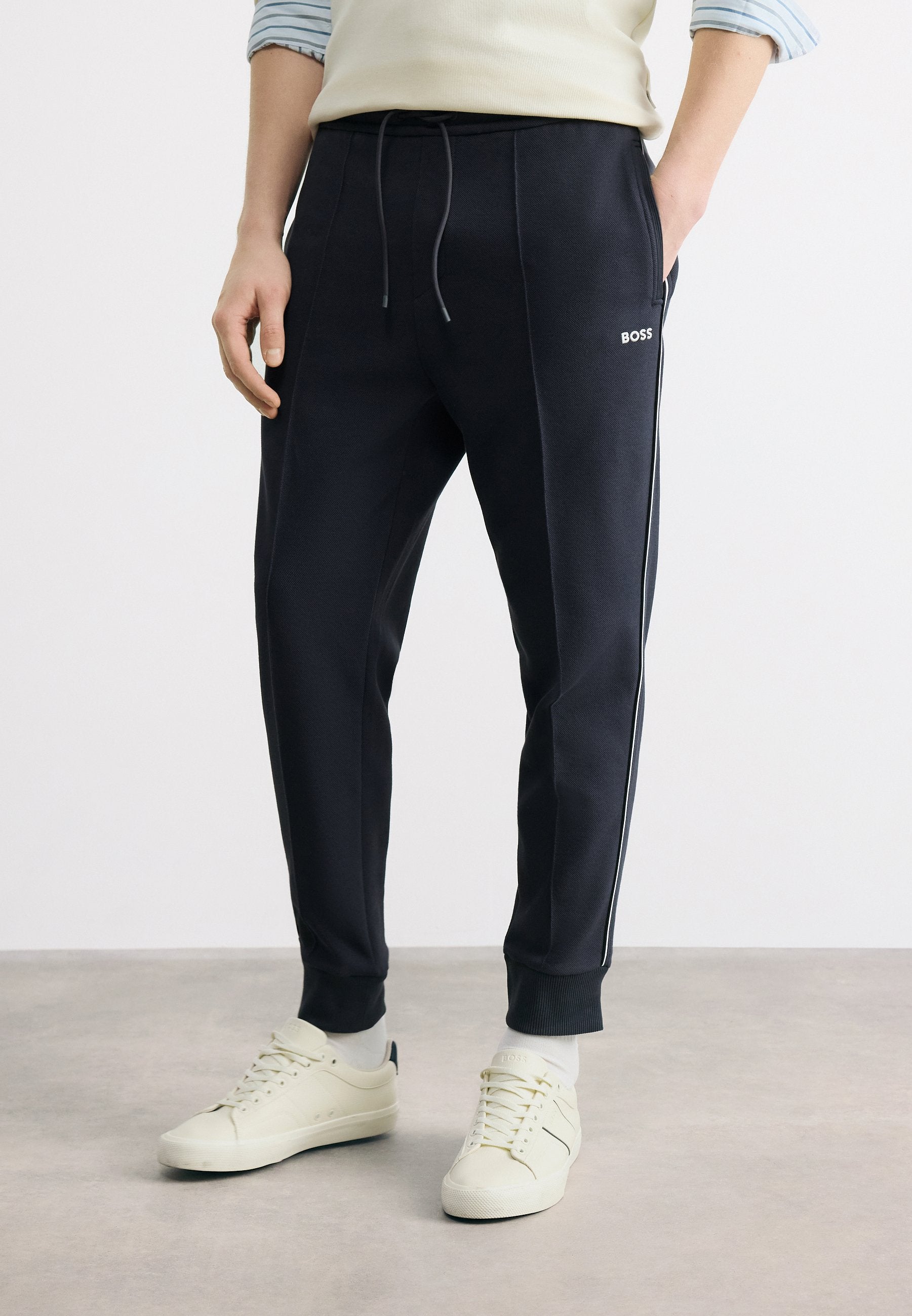 JOIN HADIKO - Tracksuit bottoms - dark blue