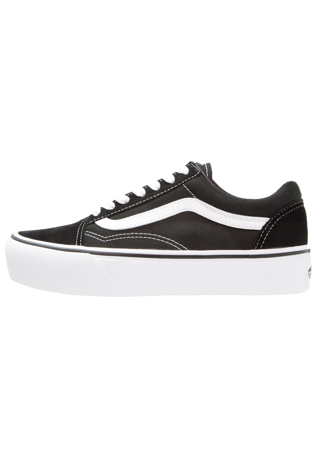 UA OLD SKOOL PLATFORM - Trainers - black/white