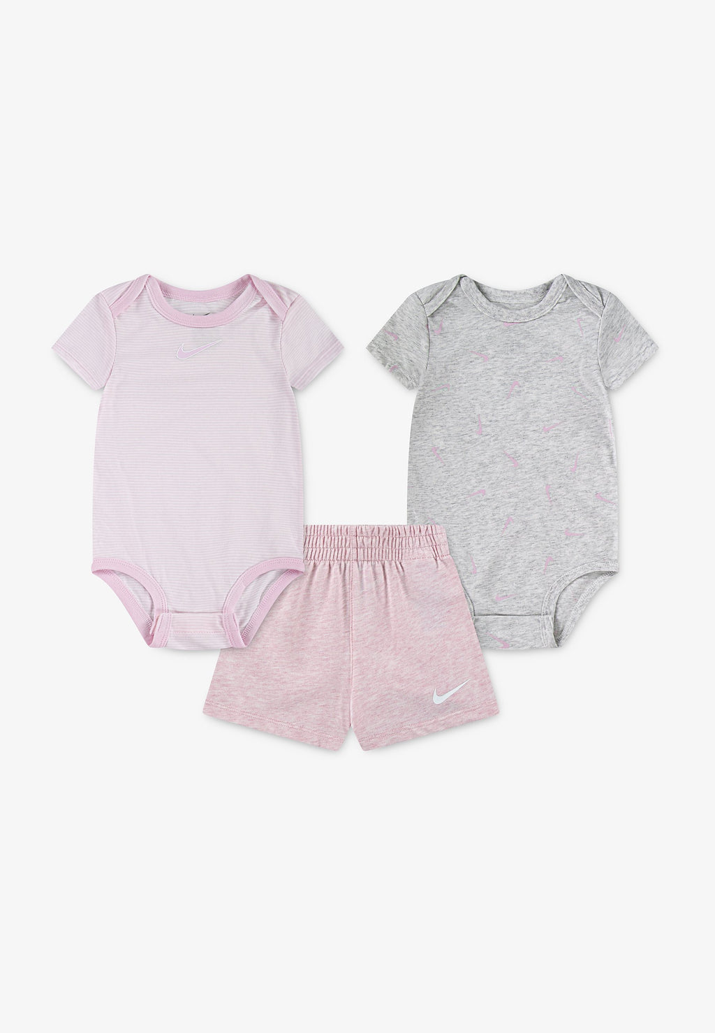ESSENT SWOOSHFETTI SET - Shorts - pink foam heather
