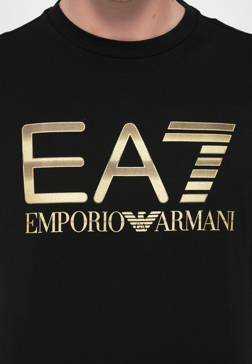 TRAIN LOGO TEE  - Print T-shirt - black