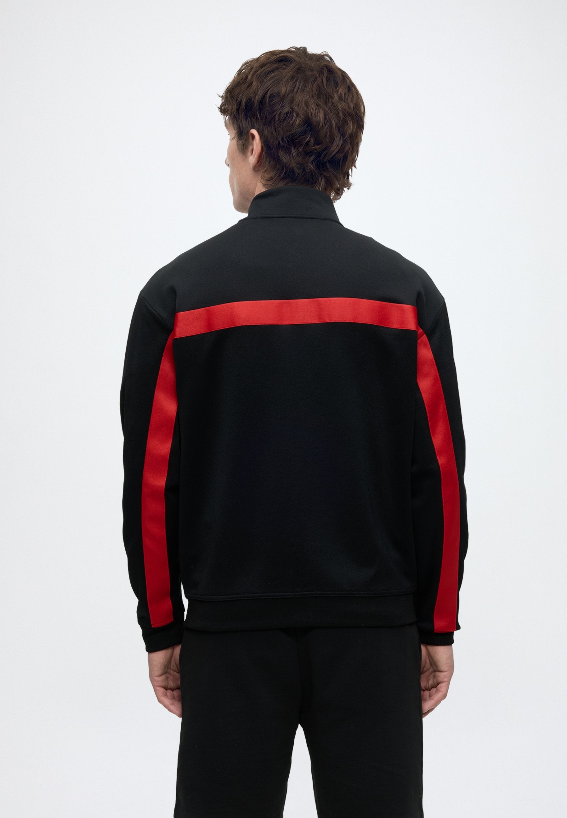 DARTI - Zip-up sweatshirt - black