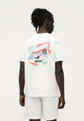 Print T-shirt - natural