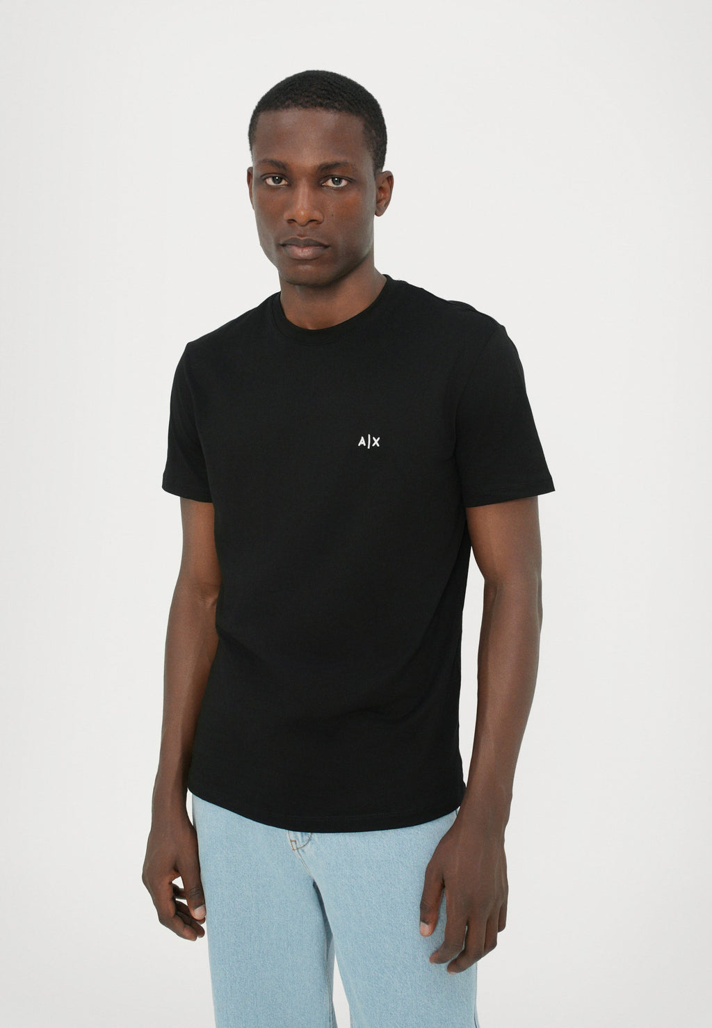 T-SHIRT REGULAR FIT - Basic T-shirt - black