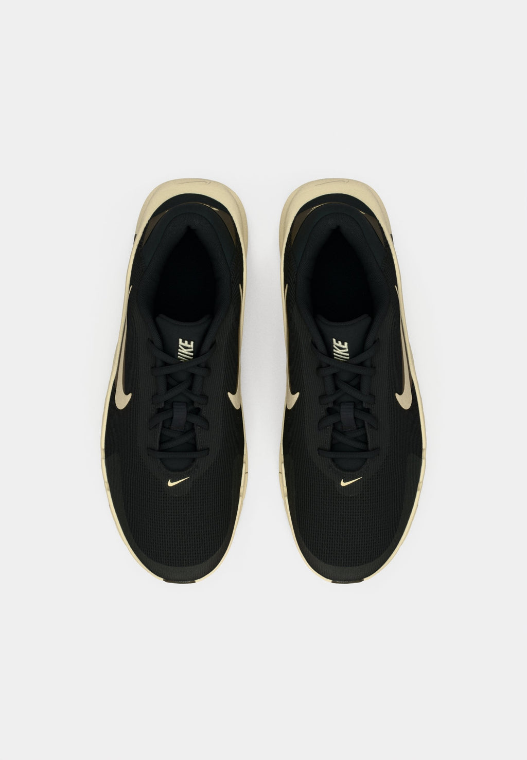 FLEX TRAIN - Training shoe - black/light khaki/dark hazel