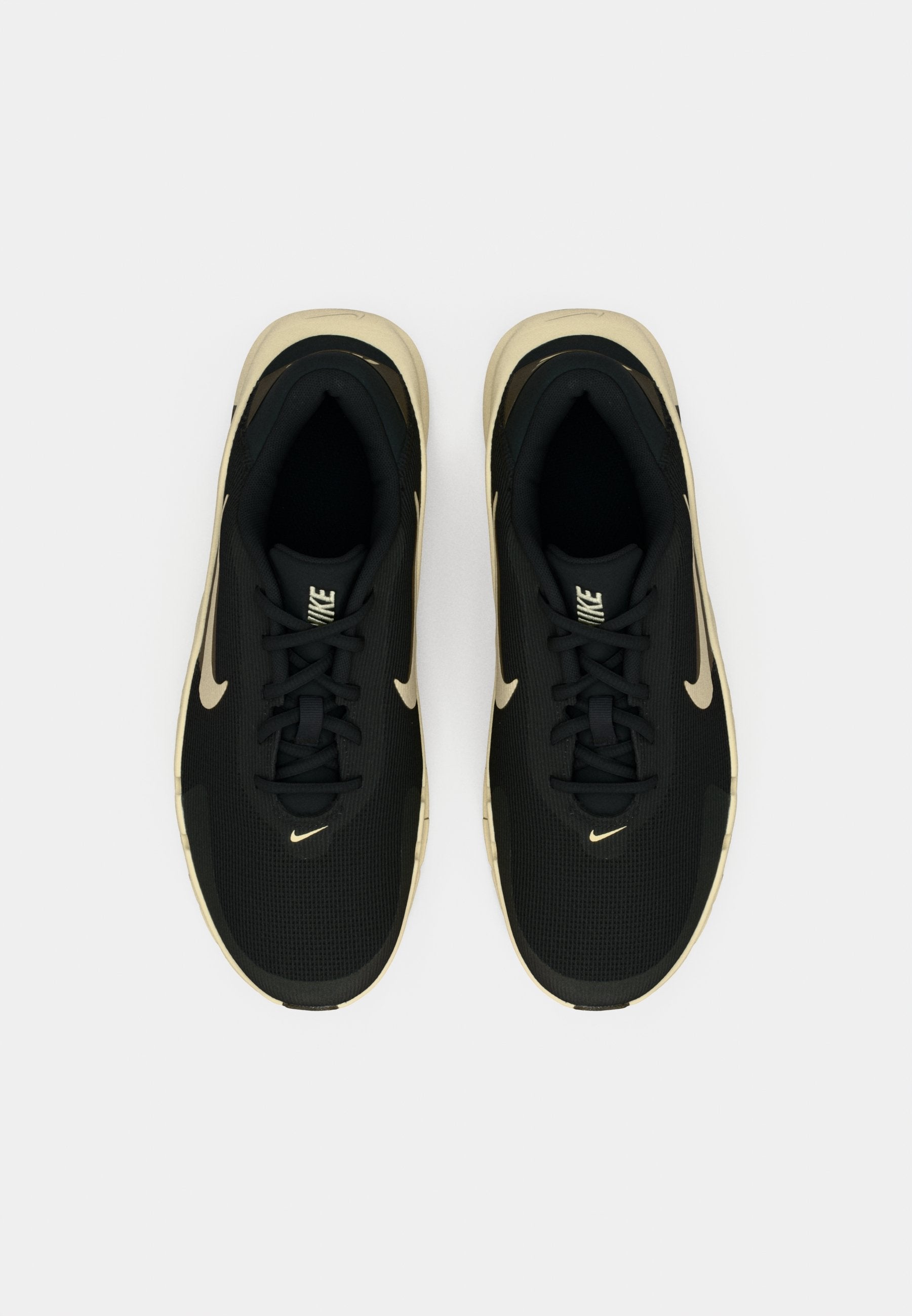 FLEX TRAIN - Training shoe - black/light khaki/dark hazel