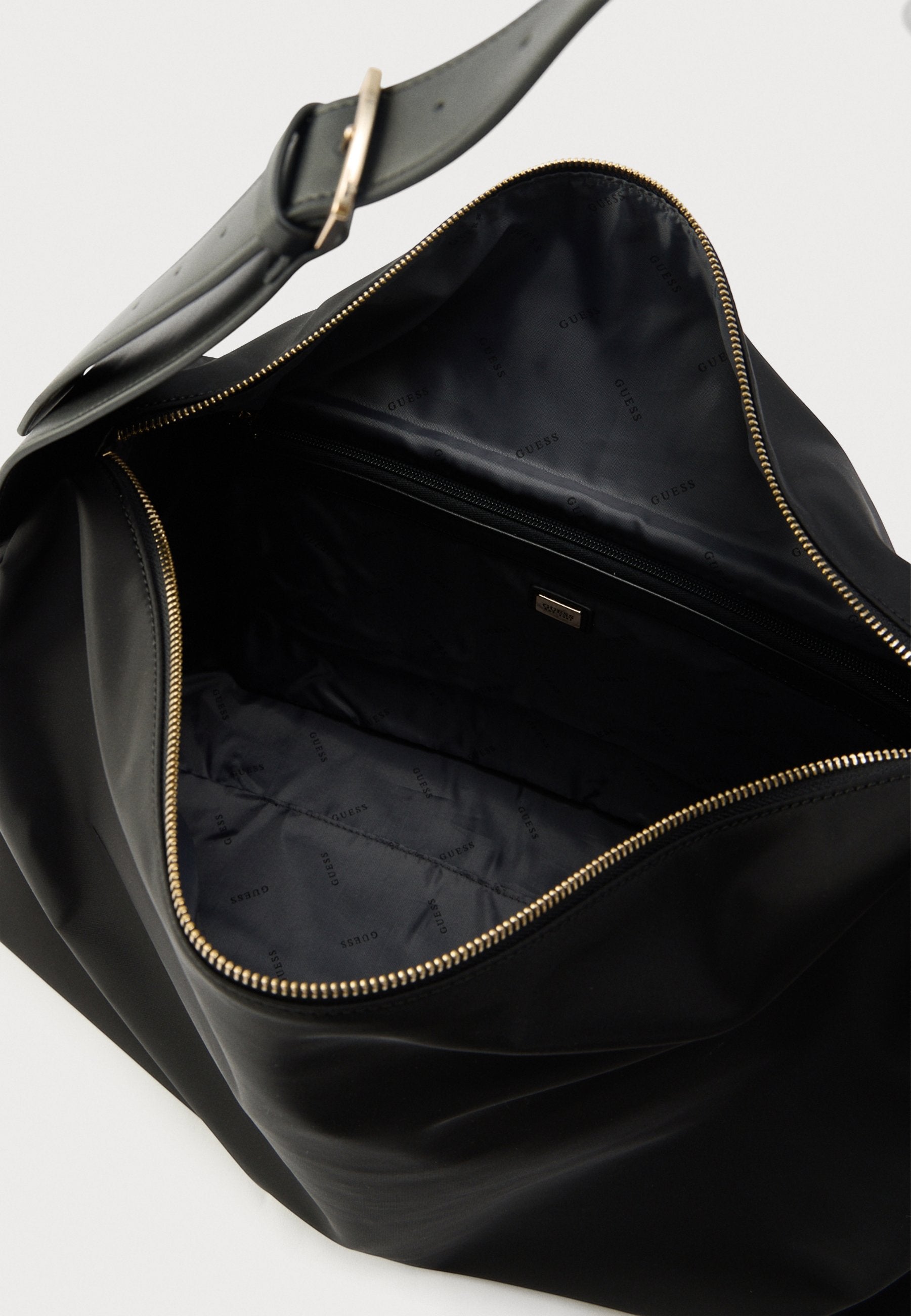 FOLLIE OVERSIZED HOBO - Handbag - black