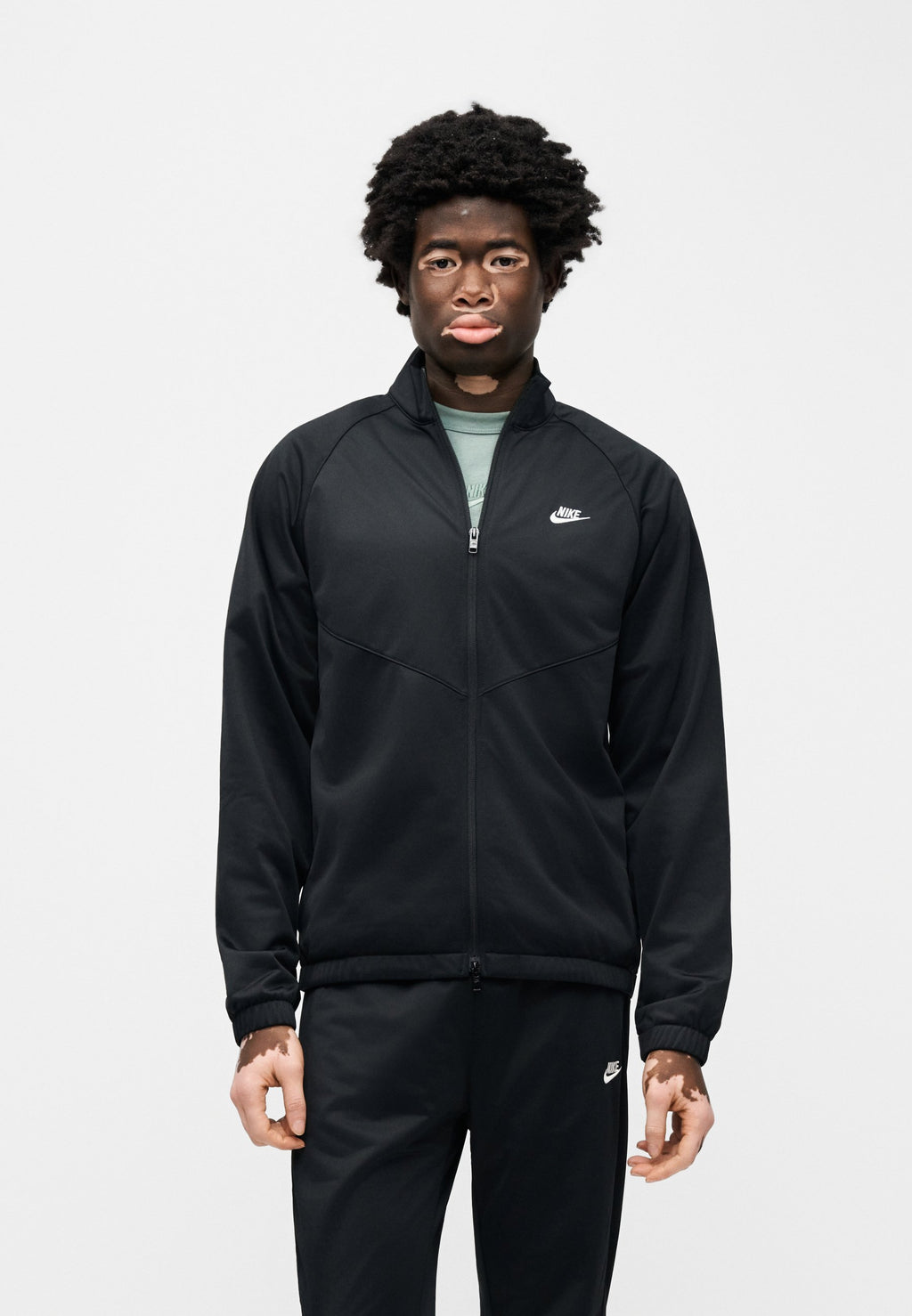 SET - Tracksuit - black/white