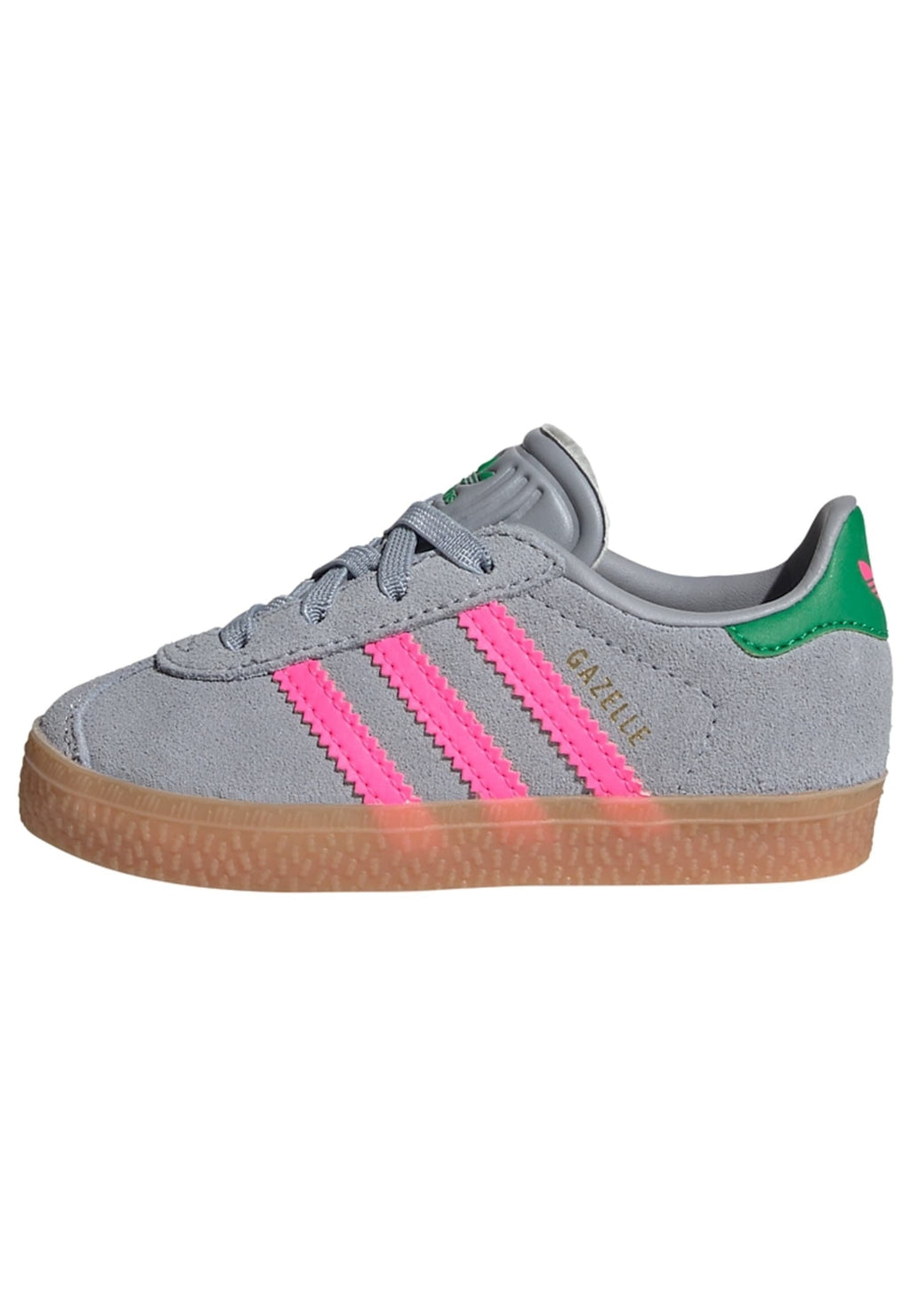 GAZELLE UNISEX - Bebek ayakkabısı - gümüş rengi/açık pembe/yeşil