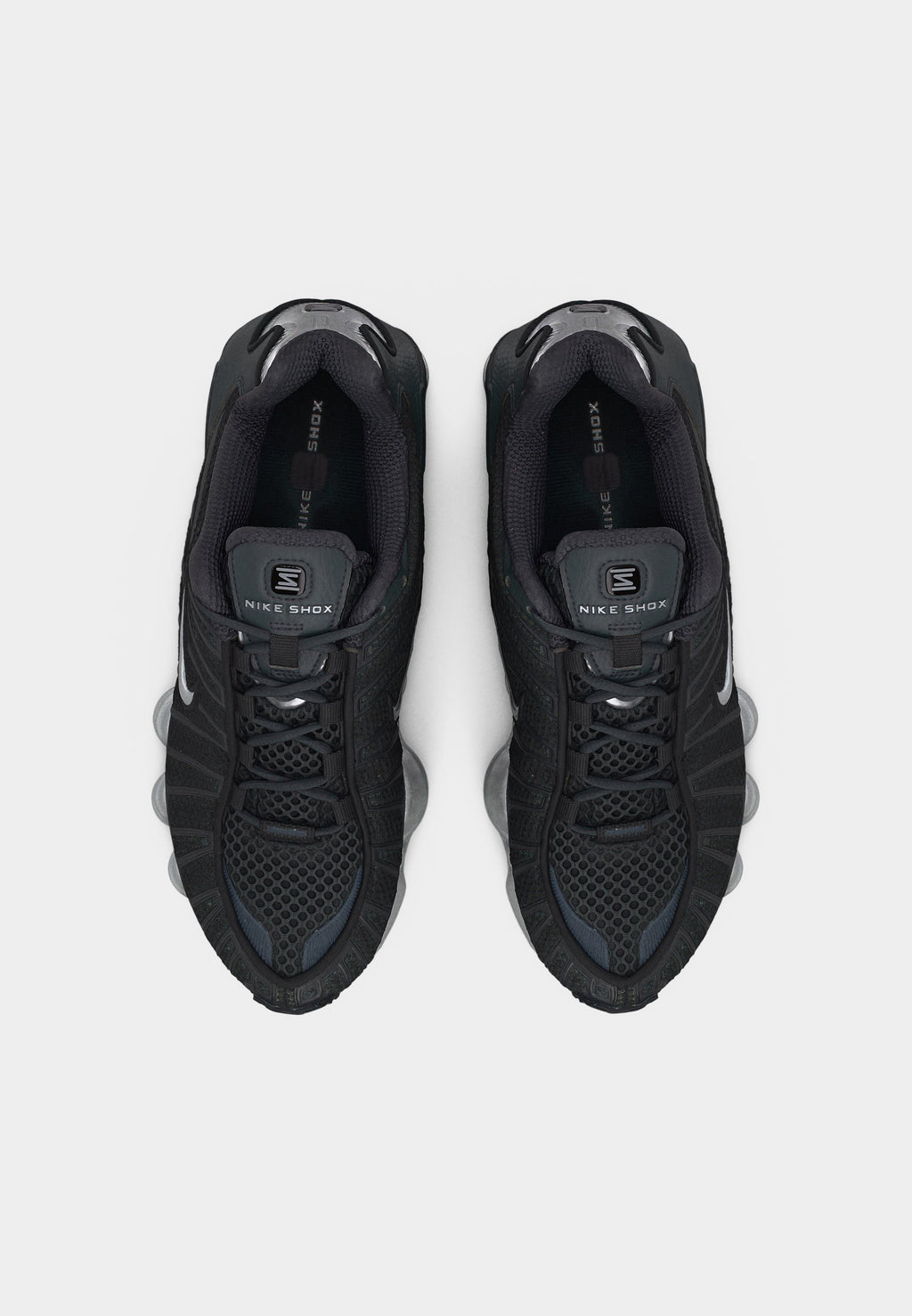 SHOX TL - Trainers - off noir/metallic silver-coloured/black
