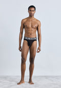 HIP BRIEF 3 PACK INTENSE POWER COTTON - شورتات - أسود/اضطراب/أبيض