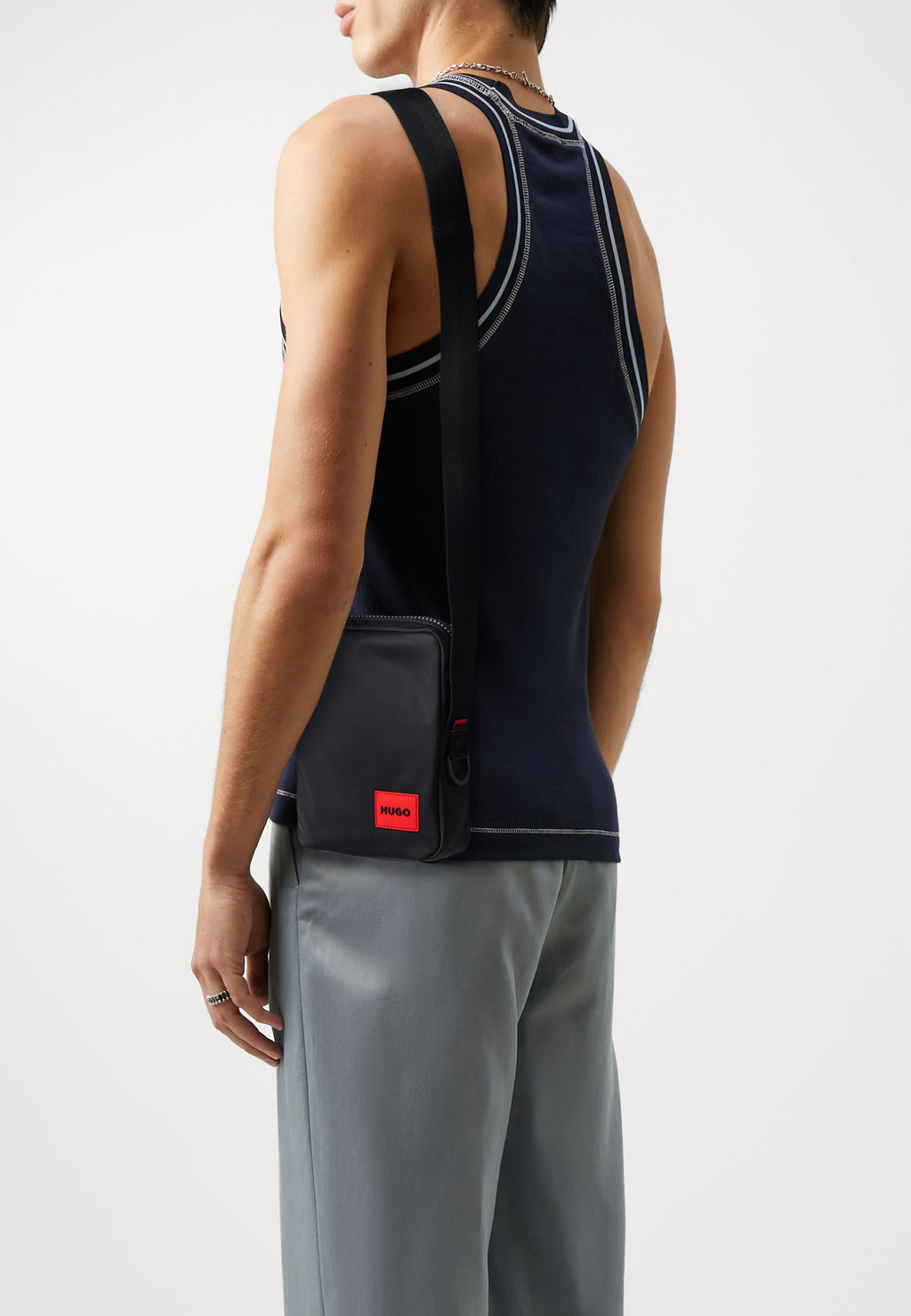 ETHON UNISEX - Cross body bag - black