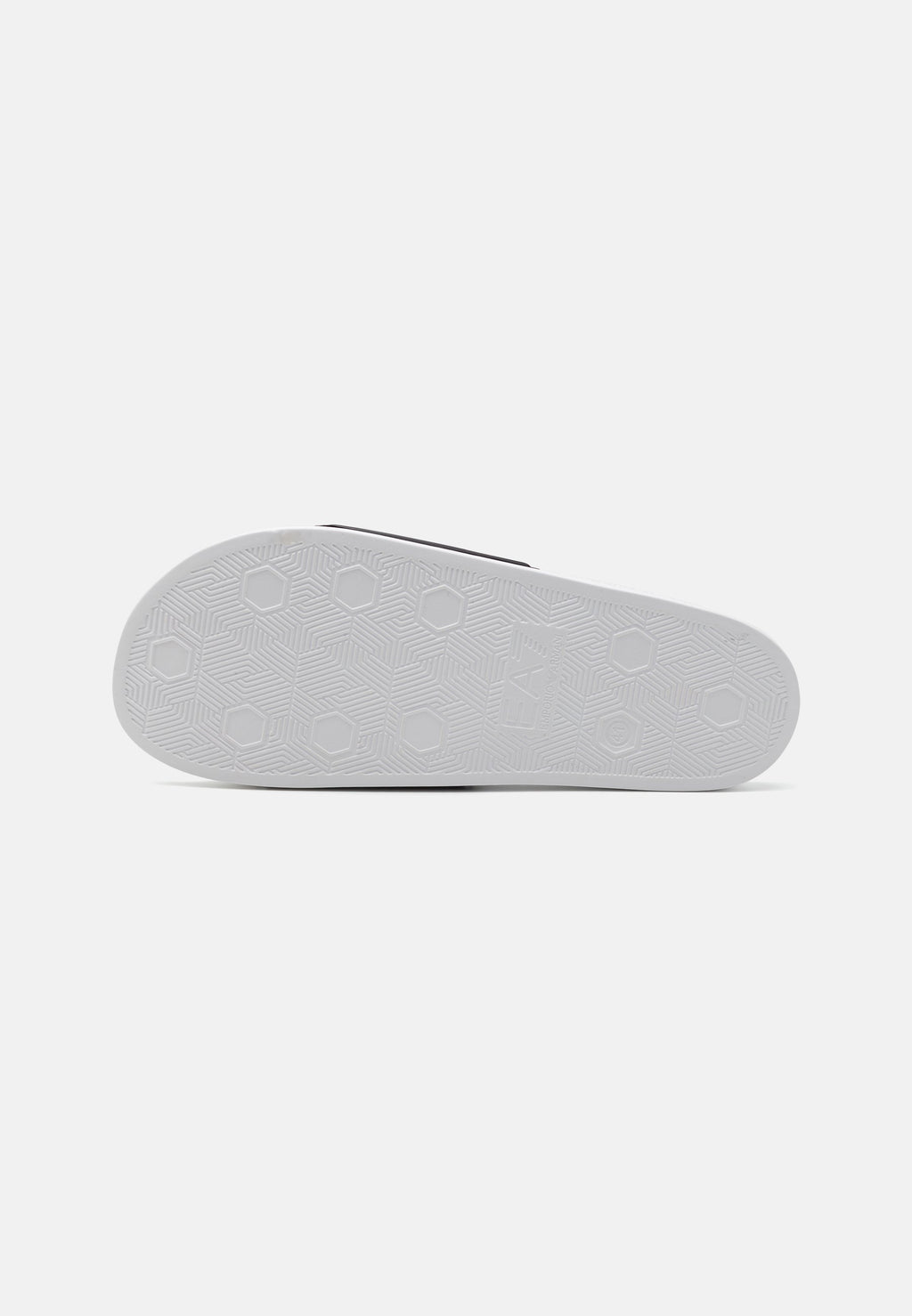 UNISEX - Pool slides - black/white