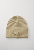 ELEVATED SCRIPT BEANIE - Beanie - sandalwood
