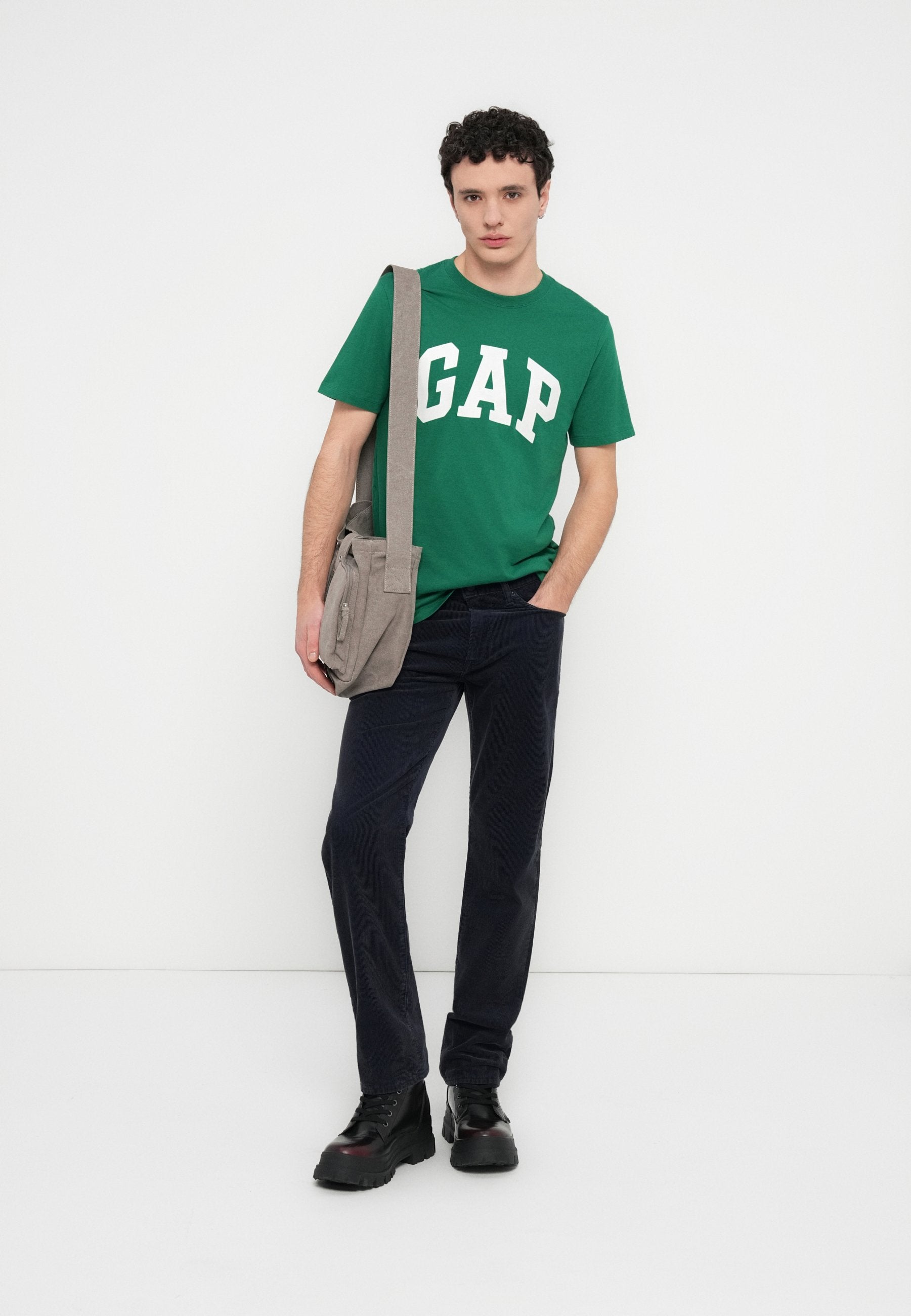 EVERYDAY SOFT BASIC LOGO - Print T-shirt - holiday green