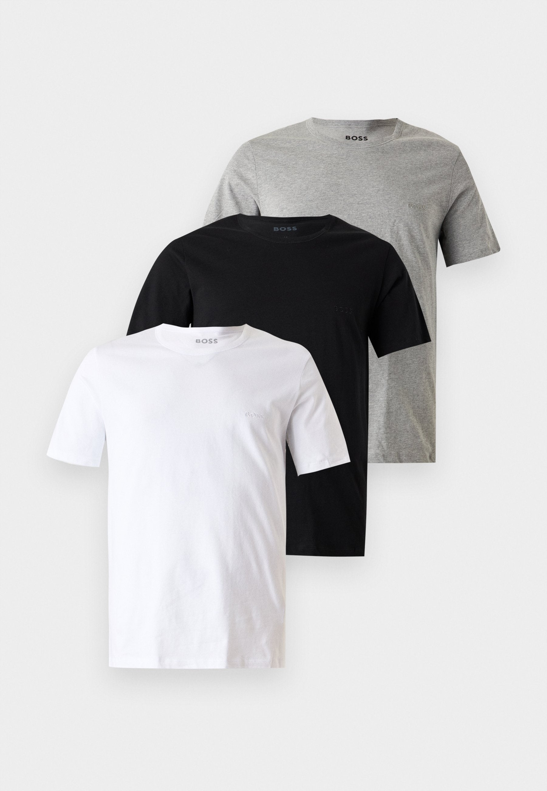 CLASSIC 3 PACK - Undershirt - white/mottled grey/black