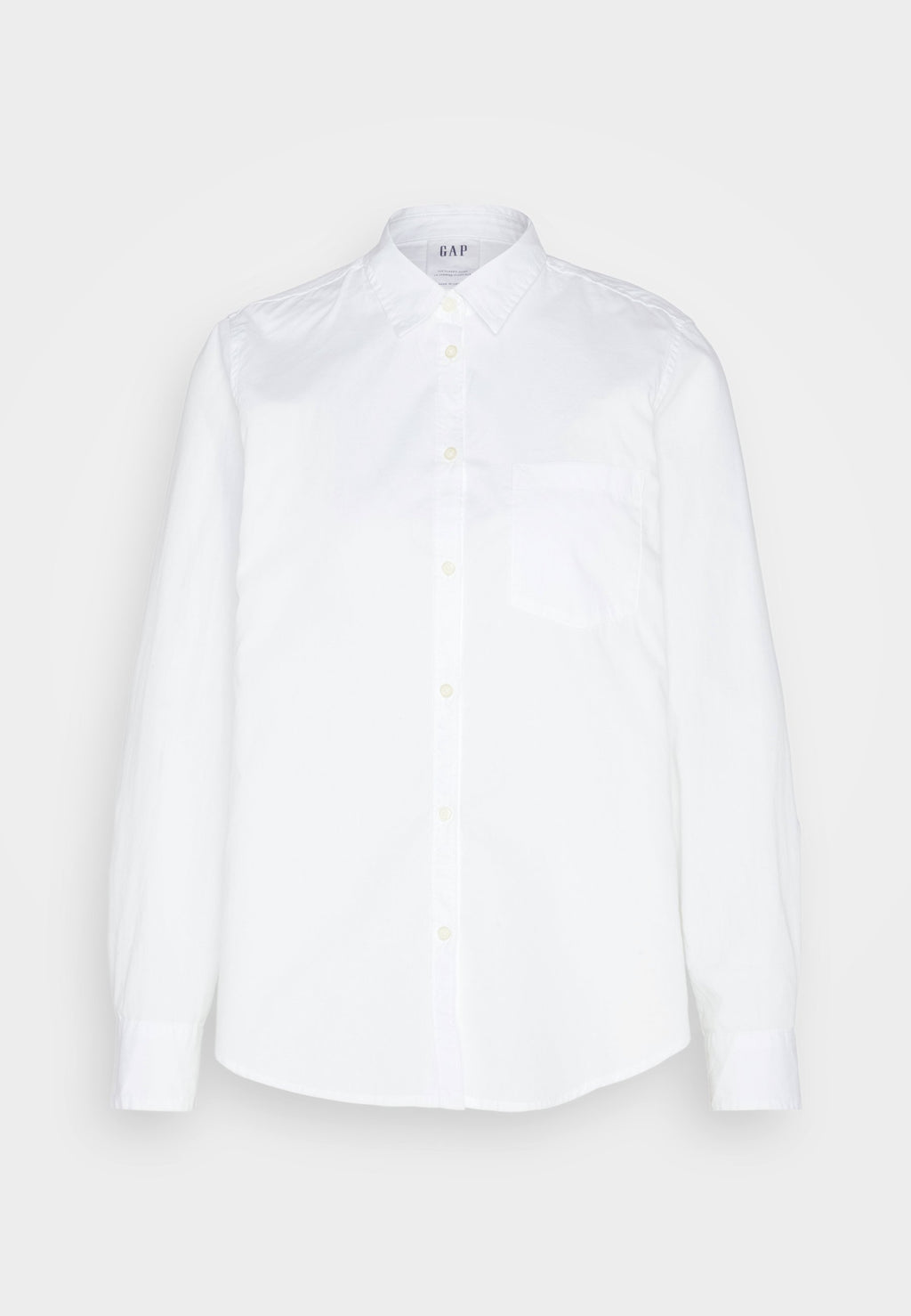 CLASSIC SHIRT - Button-down blouse - optic white