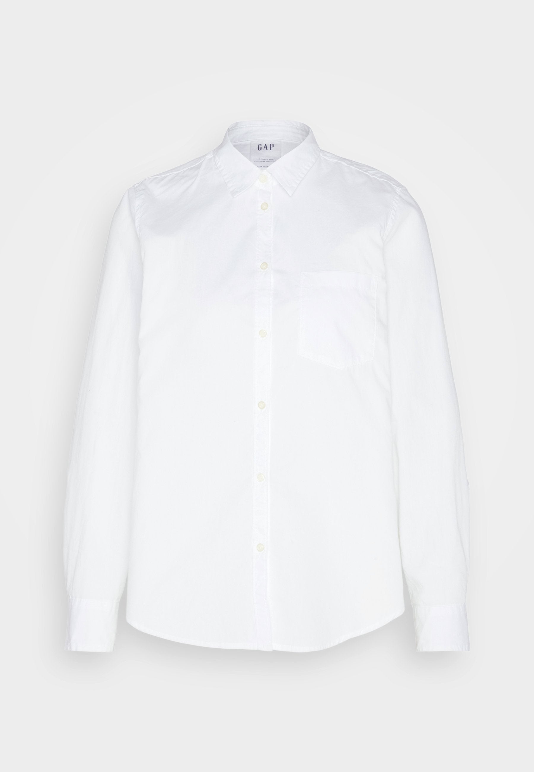 CLASSIC SHIRT - Button-down blouse - optic white