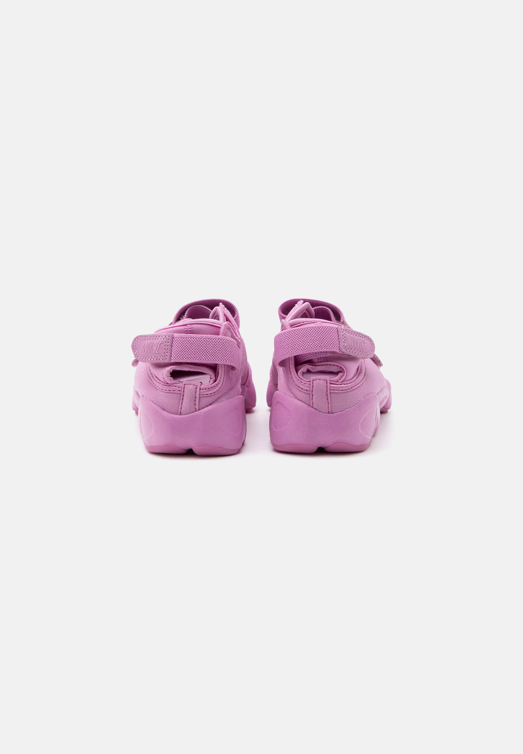 AIR RIFT - Ankle strap ballet pumps - light magenta/black