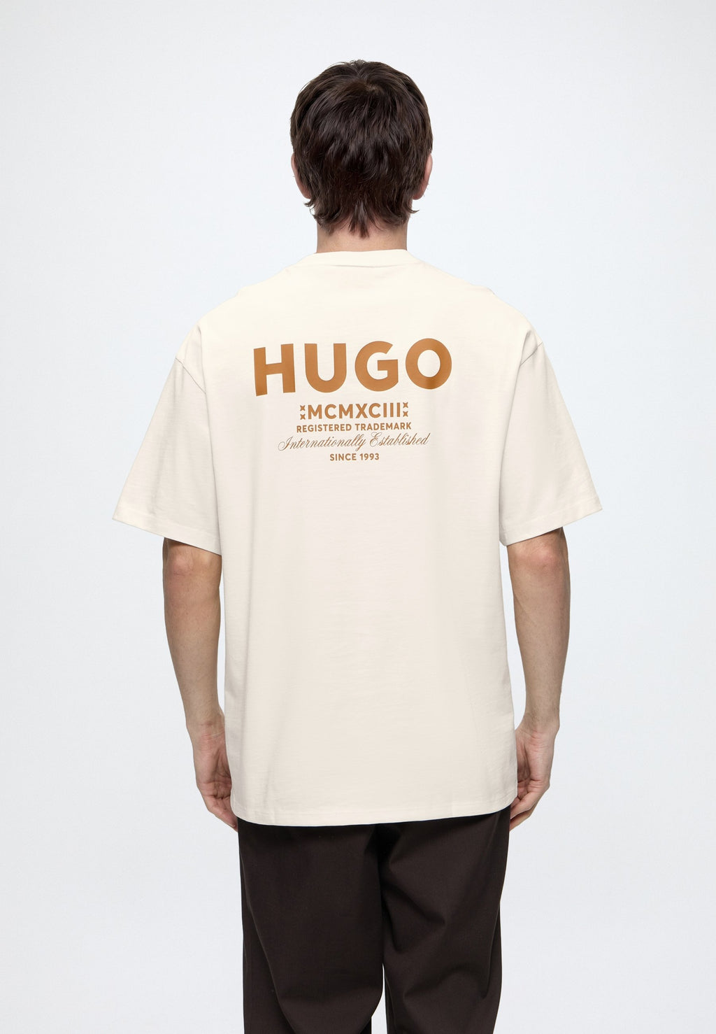 NALONO - Print T-shirt - open white