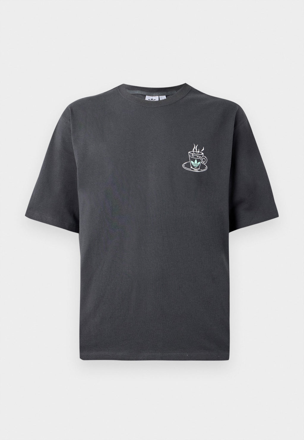COFFEE TEE UNISEX - Print T-shirt - anthracite